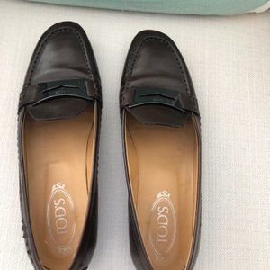 Tod's Leather Driving Loafers